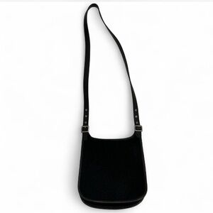 COACH Dark gray Wool Saddlebag Crossbody